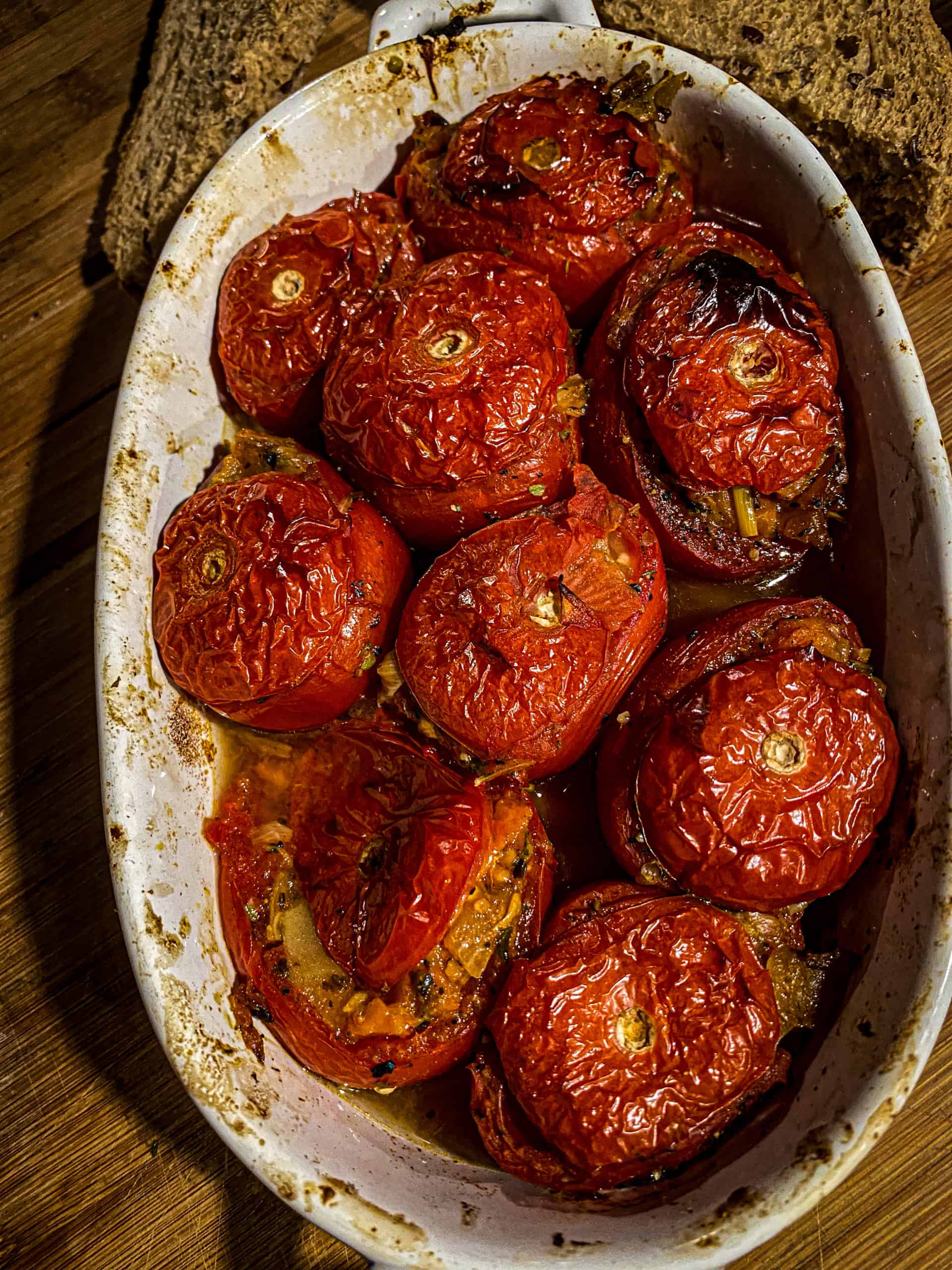 Steamed Tomatoes