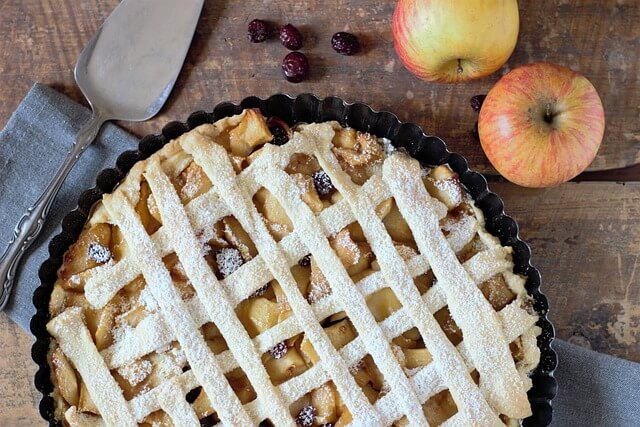 Quick apple pie – the recipe from America