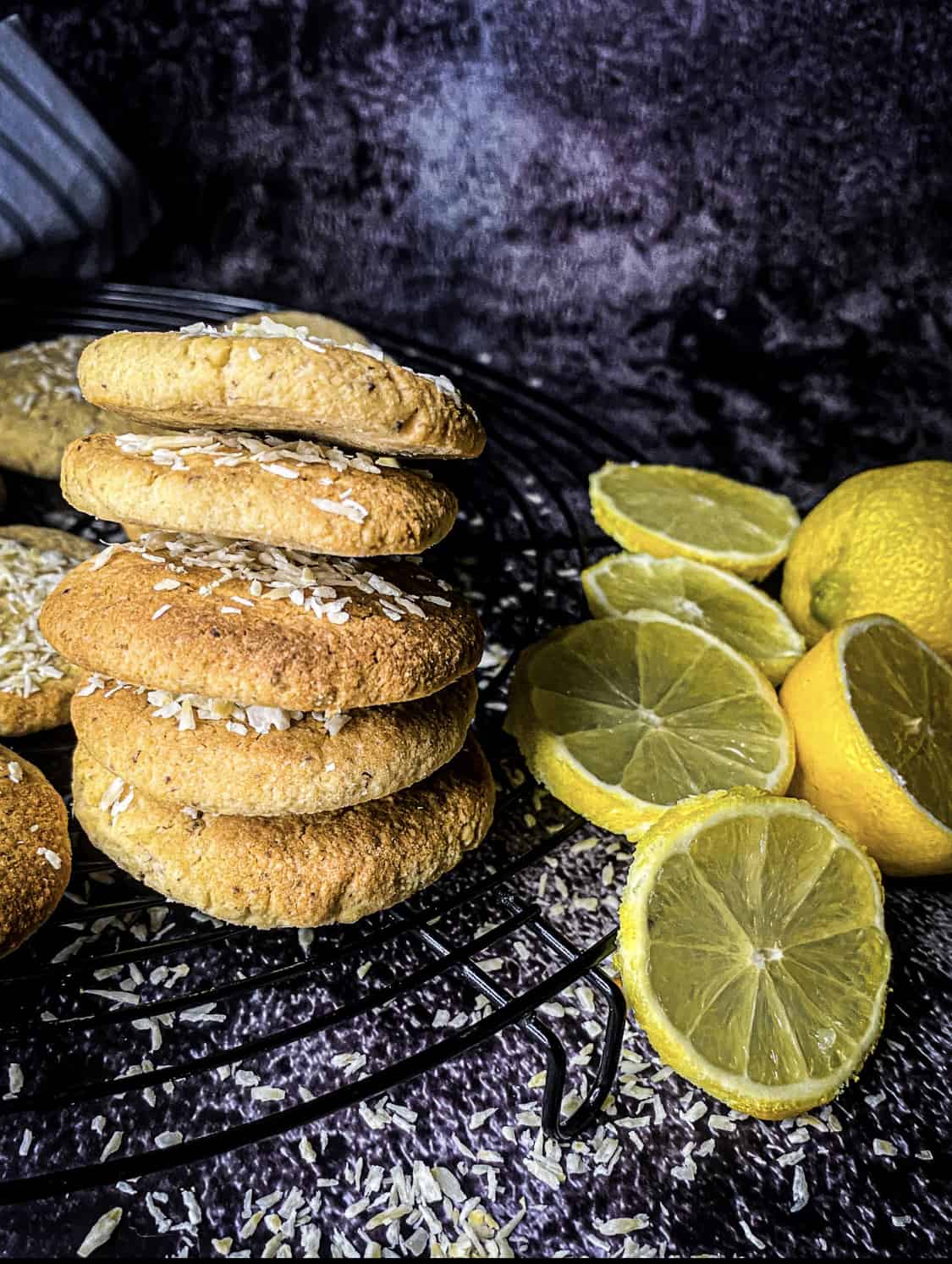 Vegane Zitronen-Cookies