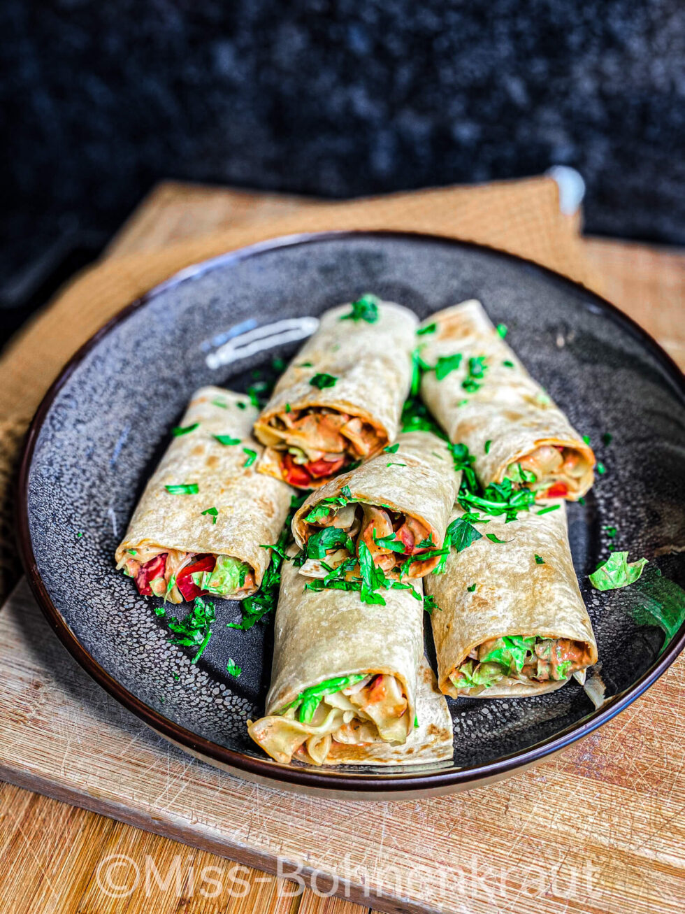 Wraps Recepte 5 schnelle und einfache Wrap-Rezepte für den perfekten Snack | Vegan ...
