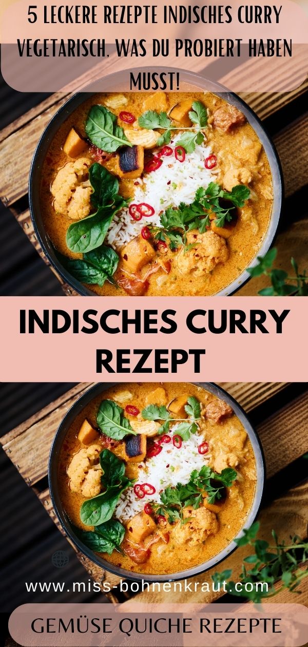indisches curry rezept